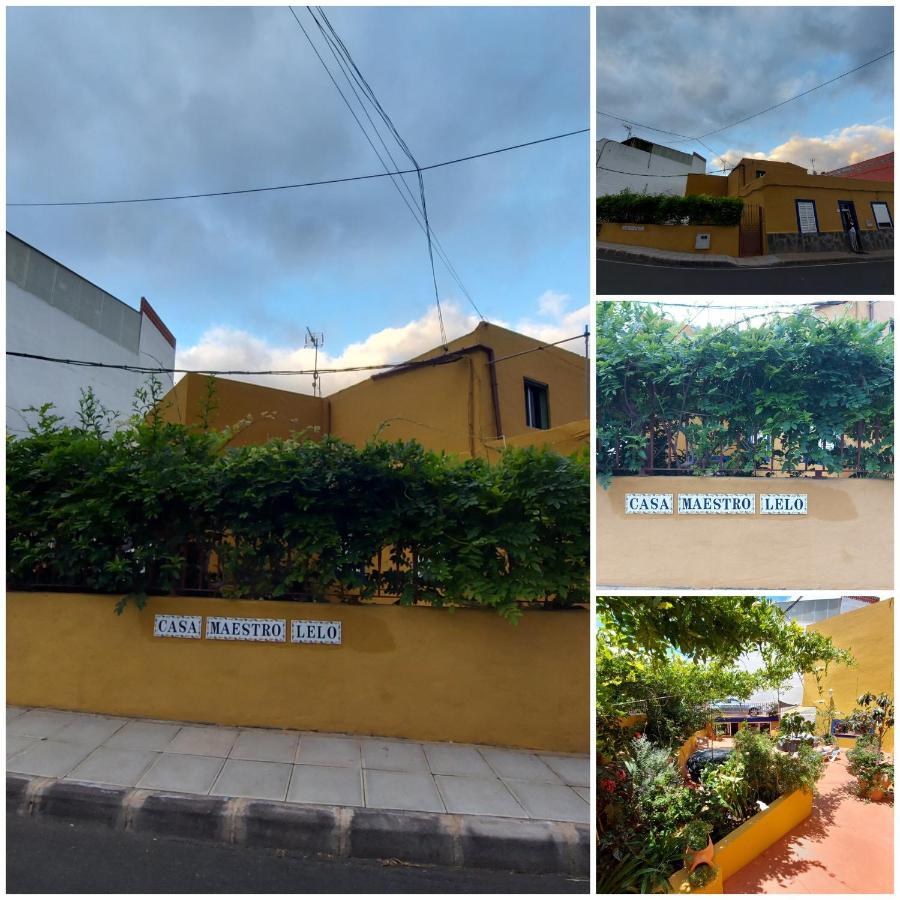 Casa Maestro Lelo – Acogedora Casa Rural Canaria Con Patios Y Jardines De Flores Las Palmas de Gran Canaria Exterior foto